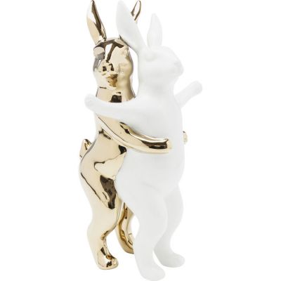 Статуетка KARE DESIGN Hugging Rabbits Medium, 25 см, (біло-золотий) 60517 в Киеве купить kare-design мебель свет декор