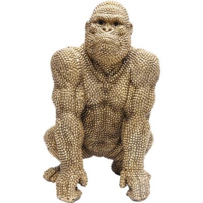 Статуетка Shiny Gorilla Gold 46 см. 61562 у Києві купити kare-design меблі світло декор