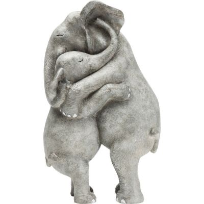 Статуетка KARE DESIGN Elephant Hug, 36 см, (сірий) 61603 у Києві купити kare-design меблі світло декор