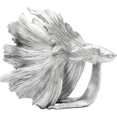 Статуетка KARE DESIGN Betta Fish Silver Small, 37 см, (срібний) 68024 в Киеве купить kare-design мебель свет декор