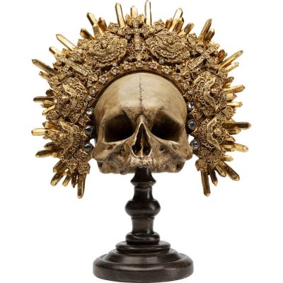 Декоративний об`єкт KARE DESIGN King Skull, 42 см, (золотий) 51926 в Киеве купить kare-design мебель свет декор