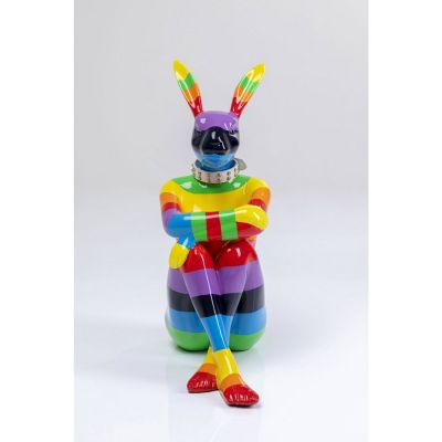 Статуэтка Sitting Gangster Rabbit Rainbow 80cm 52547 в Киеве купить kare-design мебель свет декор