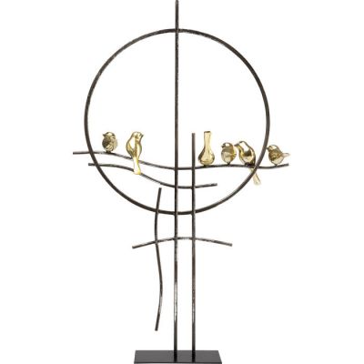 Декоративний об`єкт KARE DESIGN Tweet, 64 см, (чорно-золотий) 51886 в Киеве купить kare-design мебель свет декор