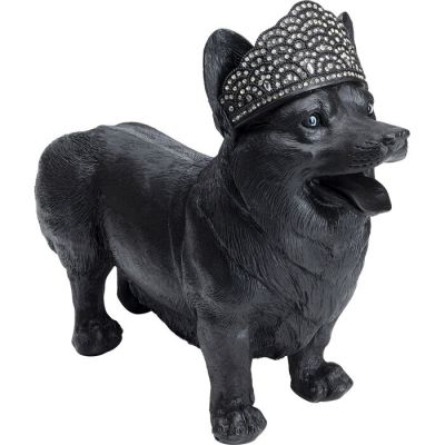 Статуетка KARE DESIGN Royal Standing Corgi Black, 52 см, (чорний) 52817 в Киеве купить kare-design мебель свет декор