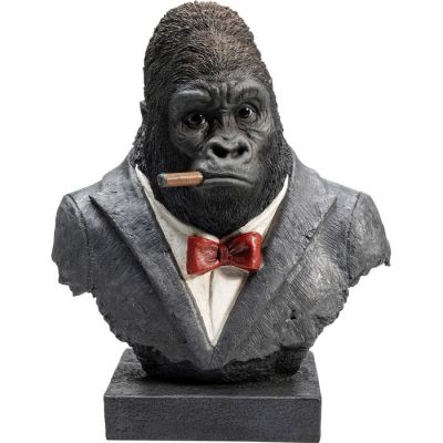 Декоративний об`єкт KARE DESIGN Smoking Gorilla, 48 см, (чорний) 52875 в Киеве купить kare-design мебель свет декор