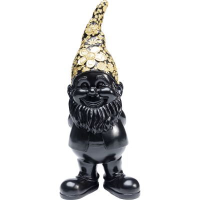Статуэтка Gnome Standing Black Gold 30cm 52948 в Киеве купить kare-design мебель свет декор