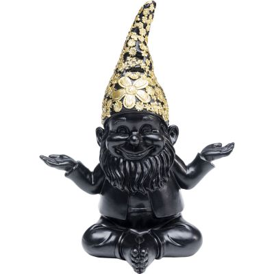 Статуэтка Gnome Meditation Black Gold 19 52959 в Киеве купить kare-design мебель свет декор