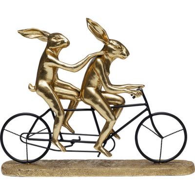 Статуетка KARE DESIGN Tandem Rabbits, 34 см, (золотий) 53066 в Киеве купить kare-design мебель свет декор
