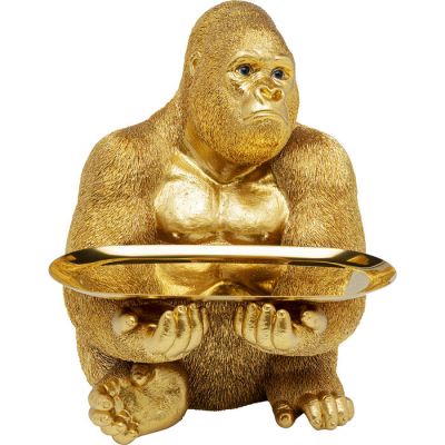 Статуетка дворецький KARE DESIGN Gorilla Butler, 37 см, (золотий) 53357 в Киеве купить kare-design мебель свет декор