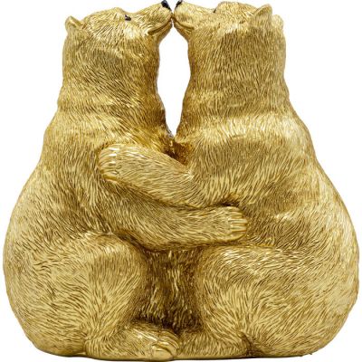Статуетка KARE DESIGN Kissing Bears, 17 см, (золотий) 53452 в Киеве купить kare-design мебель свет декор