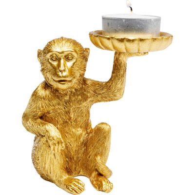 Статуетка KARE DESIGN Monkey Tealight Holder, 11 см, (золотий) 53491 в Киеве купить kare-design мебель свет декор