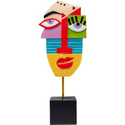 Декоративний об'єкт маска Abstract Face Multicolour 52см 53554 у Києві купити kare-design меблі світло декор