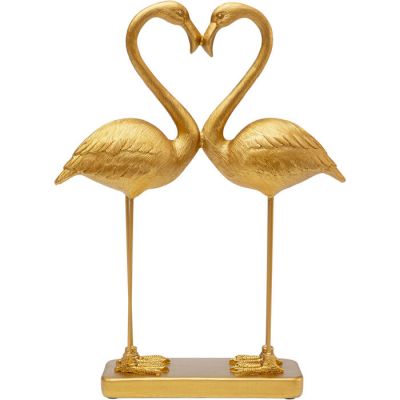 Статуетка KARE DESIGN Flamingo Love Gold, 39 см, (золотий) 53617 в Киеве купить kare-design мебель свет декор