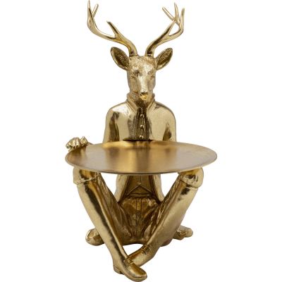 Статуэтка с подносом Sitting Waiter Deer 33cm 54613 в Киеве купить kare-design мебель свет декор