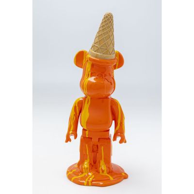 Deco Figurine Gelato Bear Orange 40cm 54807 в Киеве купить kare-design мебель свет декор