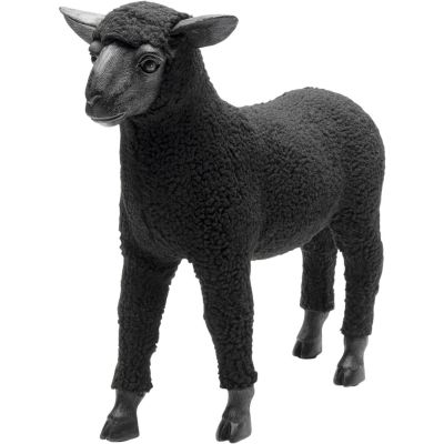 Декоративна фігура Happy Sheep Wool Black 37cm 56050 у Києві купити kare-design меблі світло декор