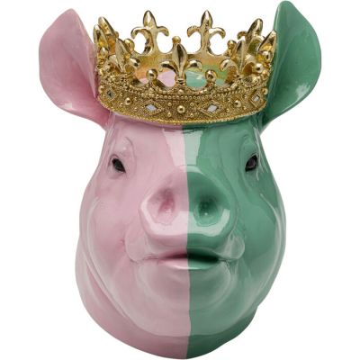 Декоративний об`єкт KARE DESIGN Crowned Pig, 28 см, (рожевий) 57103 в Киеве купить kare-design мебель свет декор