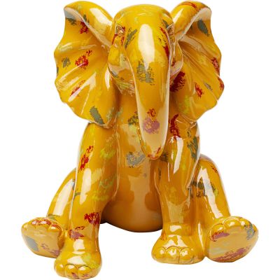 Декоративная фигура Elephant Dots Yellow 18cm 56173 в Киеве купить kare-design мебель свет декор