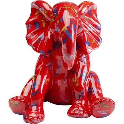 Декоративная фигура Elephant Dots Red 18cm 56174 в Киеве купить kare-design мебель свет декор