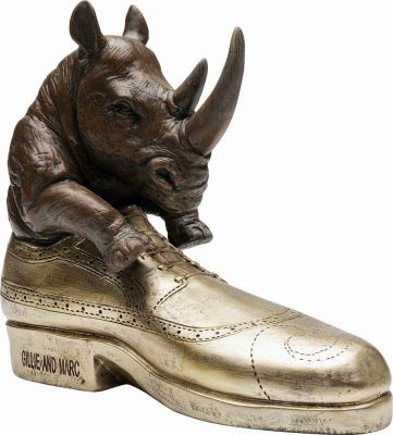 Декоративна фигура Rhino Shoe Fetish 28cm 56255 у Києві купити kare-design меблі світло декор