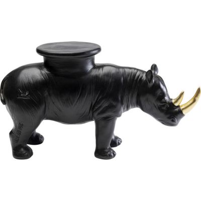 Декоративна фігура Rhino Black 41cм, (чорний) 56274 в Киеве купить kare-design мебель свет декор
