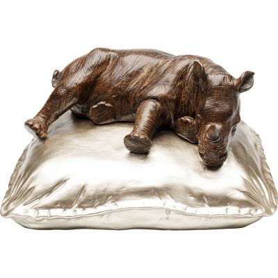 Декоративная фигура Sleeping Rhino 37cm 56288 в Киеве купить kare-design мебель свет декор