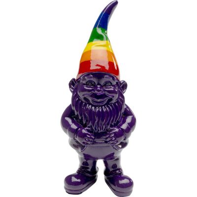 Декоративная фигура Gnome Rainbow Purple 11cm 56642 в Киеве купить kare-design мебель свет декор