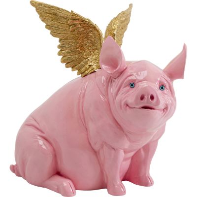 Декоративная фигура Flying Pig Pink 79cm 56651 в Киеве купить kare-design мебель свет декор