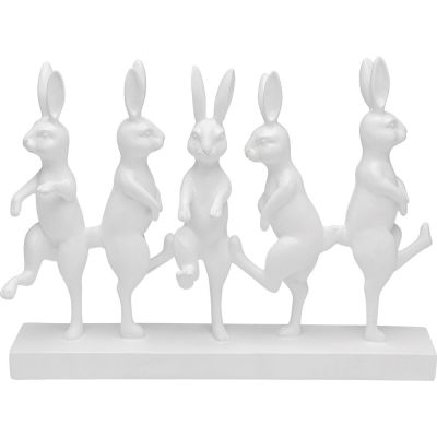 Декоративная фигура Dancing Rabbits 40cm 56797 в Киеве купить kare-design мебель свет декор