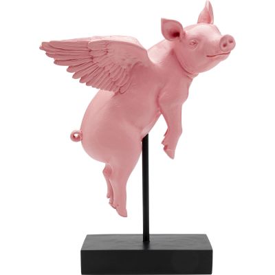 Декоративная фигура Flying Pig Rose 29cm 56798 в Киеве купить kare-design мебель свет декор