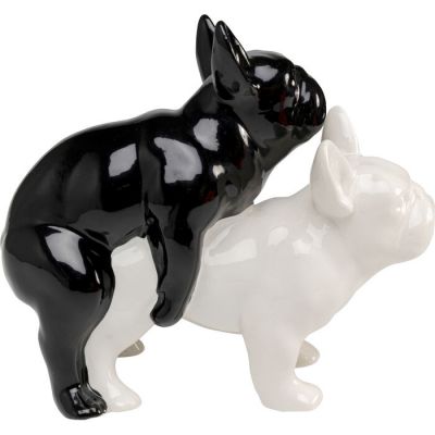 Декоративна фігура Love Dogs Black, (чорно-білий) 56836 в Киеве купить kare-design мебель свет декор