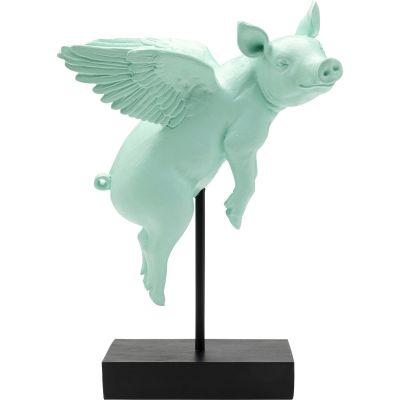 Декоративная фигура Flying Pig Turquoise 29cm 56905 в Киеве купить kare-design мебель свет декор