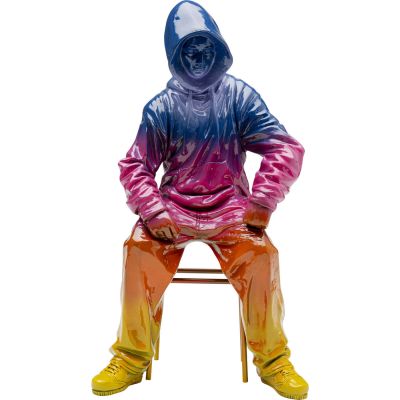 Декоративная фигура Street Art Boy Rainbow 36cm 56927 в Киеве купить kare-design мебель свет декор