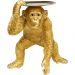 Статуетка-дворецький Butler Playing Chimp Gold 52см