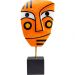 Декоративний об'єкт маска Face Orange 50см