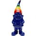 Декоративная фигура Gnome Standing Rainbow Blue 21cm