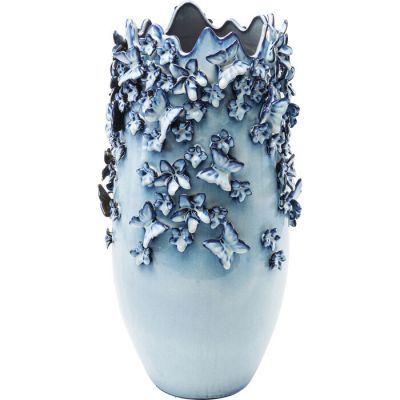 Ваза KARE DESIGN Butterflies Lightblue, 50 см, (блакитний) 60464 в Киеве купить kare-design мебель свет декор
