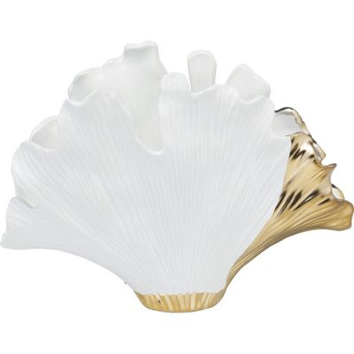 Ваза KARE DESIGN Ginkgo Elegance, 45 см, (біло-золотий) 51093 в Киеве купить kare-design мебель свет декор