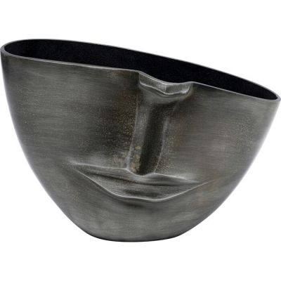 Ваза KARE DESIGN Half Face Anthracite, 31 см, (чорний) 53914 в Киеве купить kare-design мебель свет декор