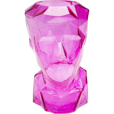 Ваза Prisma Face Pink 30cm 56402 в Киеве купить kare-design мебель свет декор