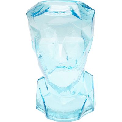 Ваза Prisma Face Light Blue 30cm 56404 в Киеве купить kare-design мебель свет декор