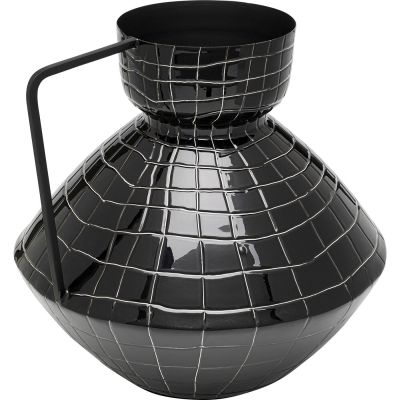 Ваза Black Mesh Handle 29cm 57147 у Києві купити kare-design меблі світло декор