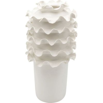 Ваза KARE DESIGN Viento White, 39 см, (білий) 56717 в Киеве купить kare-design мебель свет декор