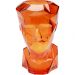 Ваза Prisma Face Orange 30cm