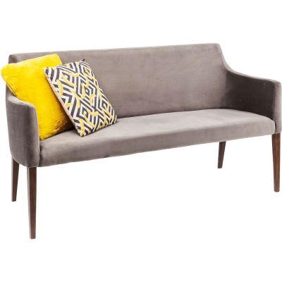 Скамья мягкая Mode Velvet Grey 83020 в Киеве купить kare-design мебель свет декор