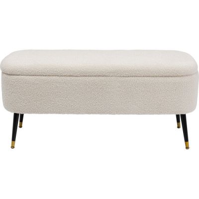 Банкетка скриня KARE DESIGN Bench Rico White, 109 см, (бежевий) 86925 в Киеве купить kare-design мебель свет декор