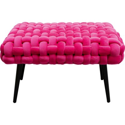 Банкетка Weave Pink, 66 см, (рожевий) 87996 в Киеве купить kare-design мебель свет декор