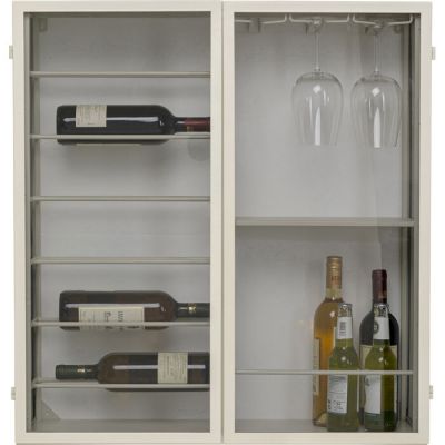 Полиця навісна для пляшок KARE DESIGN Porto Greige, 75x80, (сіро-бежевий) 70150 в Киеве купить kare-design мебель свет декор