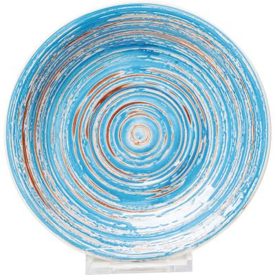 Тарілка Swirl Blue d:19см 39592 у Києві купити kare-design меблі світло декор