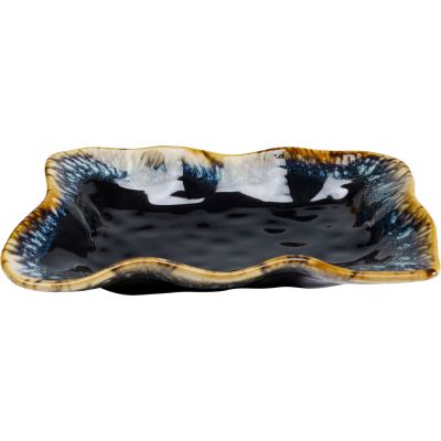 Serving Plate Lio Dark Blue 17x26cm 55747 в Киеве купить kare-design мебель свет декор